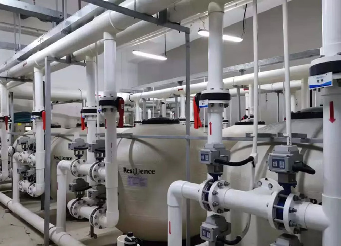 深圳京基大梅沙旅馆泳池机房