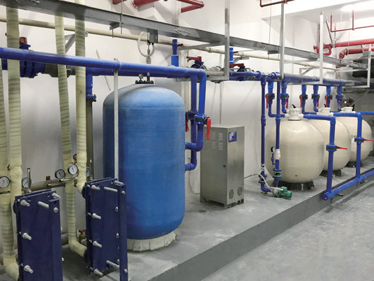 南昌金陵大旅馆水处置惩罚装备机房