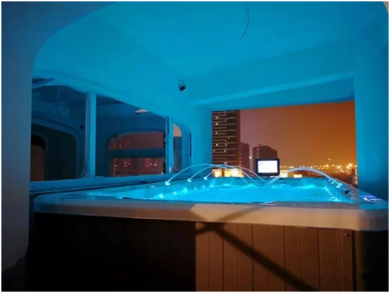 无边际逆流泳池，，，冬季宅家游泳磨炼必备！