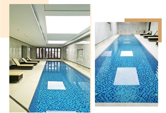 逐梦深蓝清水手艺无氯泳池