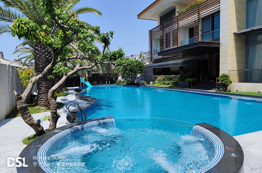 私人泳池，，，，喷泉水景