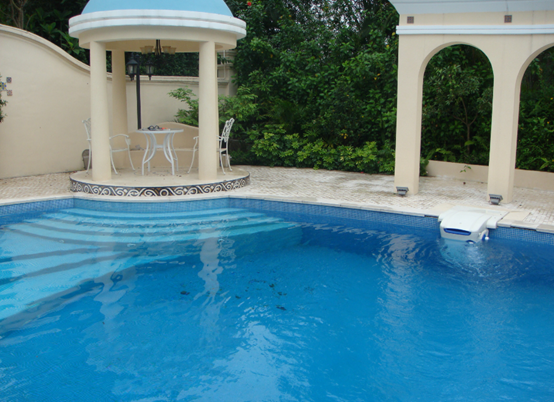 别墅游泳池制作流程