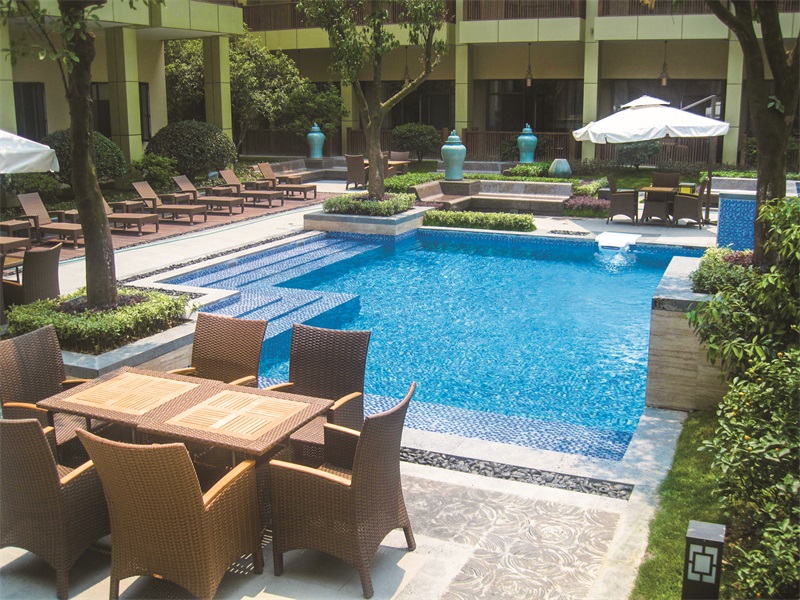 别墅游泳池,别墅泳池,别墅游泳池水质处置惩罚