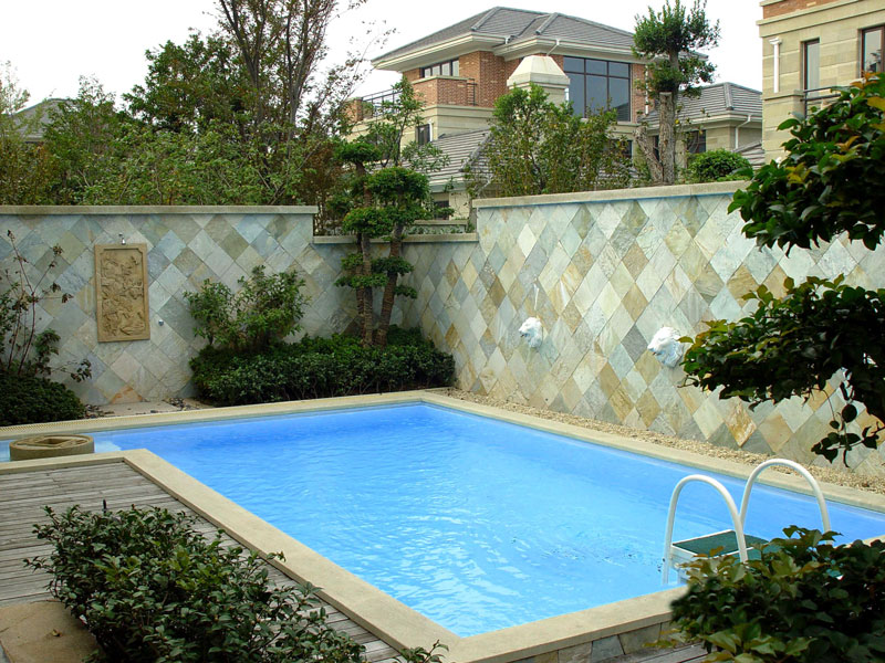 别墅游泳池这样设计，，，空间使用与雅观度双双拉满！